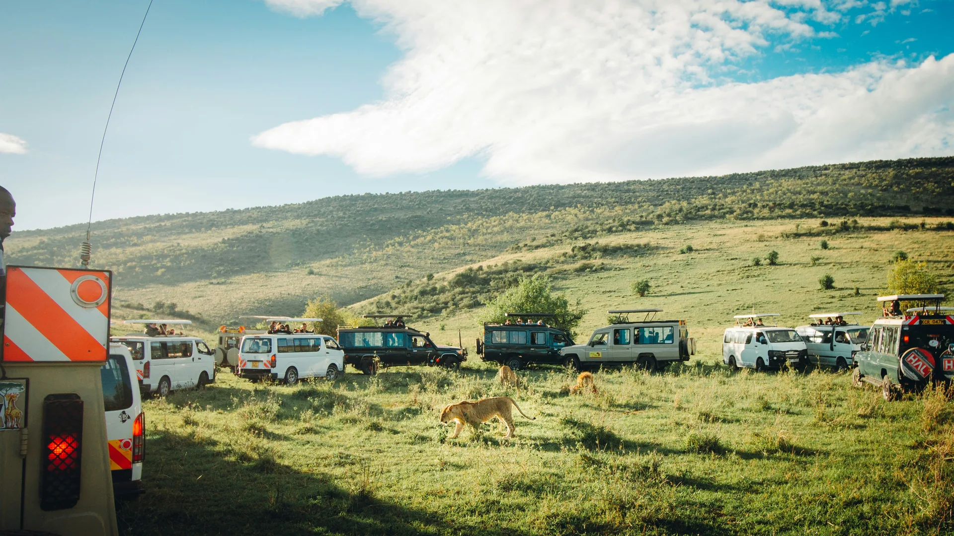 Sunset over the Great Rift Valley near Mount Longonot